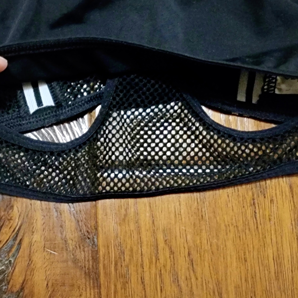 Queen Black Mesh Bandeau Bikini Top - Picture 3 of 5